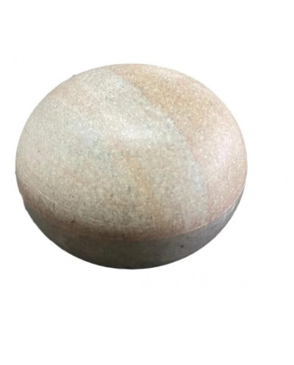 Saleiro Bola 12cm em Pedra Sabão