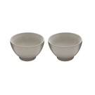 Conjunto 2 Bowls Porcelana Branco Bon Gourmet 13cm