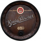 Tampa de Barril Decorativa Cerveja König Pilsener 42cm