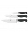 Conjunto de facas, 3 Peças, Faca do Chef 8 ", Faca carne 6 ", Faca guarnecer 4 ", ZWILLING Pure