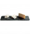 Pedra Natural Para Servir Queijos, Sushi, Sashimi e Aperitivos VAIK 40x25cm