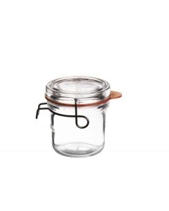 Pote com Tampa Removível Italiano Luigi Bormioli Lock Eat 200 ml 1