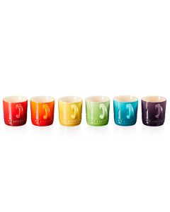 Set 6 Canecas Espresso  Gift Collection Le Creuset 1