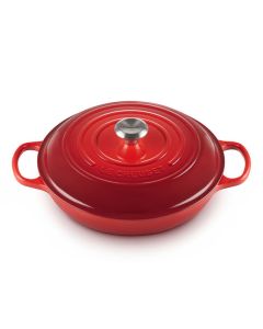 Caçarola Buffet 30cm Signature Vermelho Le Creuset 3