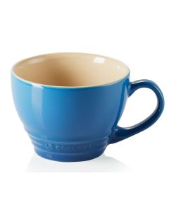 Caneca Bistrô 400 ml Azul Marseille Le Creuset 1