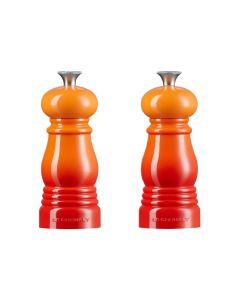 Conjunto Mini Moedores de Pimenta e Sal Laranja Le Creuset 1