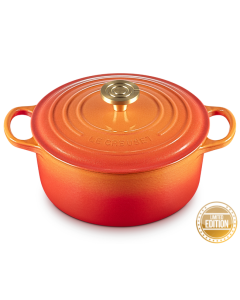 Panela Redonda Signature 20cm Flamme Dorée Le Creuset 1
