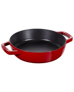 Frigideira Redonda com Duas Alças, 20 cm, Cereja, Ferro Fundido Staub 1