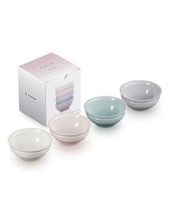 SET DE 4 MINI BOWLS CALM COLLECTION LE CREUSET 1