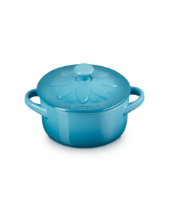 Mini Cocotte 250ml Sunflower Azul Caribe Le Creuset 3