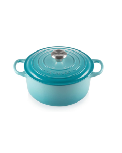 Panela Redonda 18cm Signature Azul Caribe Le Creuset 1