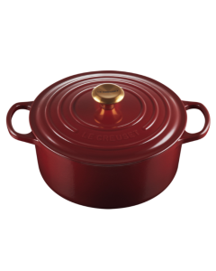 Panela Redonda 20cm Signature (pegador dourado) Rhone Le Creuset 3