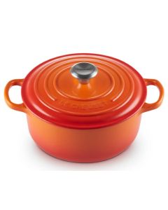 Panela Redonda 28cm Signature Laranja Le Creuset 1