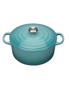 Panela Redonda 26cm Signature Azul Caribe Le Creuset 1