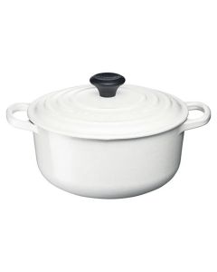 Panela Redonda 22cm Tradition Branco Le Creuset 1