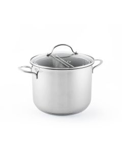 Panela de Aço Inox para Pastas e Vegetais 2 Cestos 6 Litros Bialetti 1