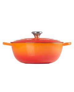 Panela Marmita de 32cm Laranja Le Creuset 1