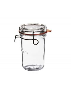 Pote com Tampa Removível Italiano Luigi Bormioli Lock Eat 350 ml