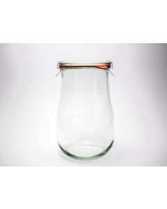 Pote com tampa para conservas WECK Tulipa 1,75 l 1