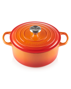 Panela Redonda 26cm Signature Laranja Le Creuset