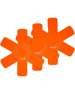 Set de 3 Protetores Laranja Le Creuset 1