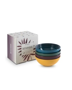 Set 4 Bowls Redondos Botanique Le Creuset 16cm 1