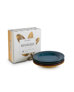 Set 4 Pratos Rasos Botanique Le Creuset 17cm 1