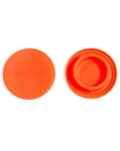 Set 2 Tampas de Silicone para Moedores Le Creuset Laranja 1