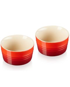 Jogo de 2 Ramekins Grande Vermelho Le Creuset 1