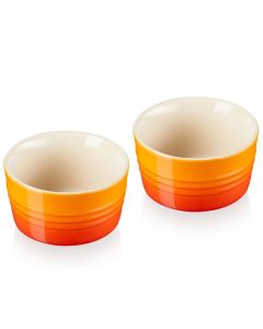 Jogo de 2 Ramekins Grande Laranja Le Creuset 1