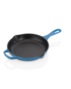 Skillet Redonda 26cm com Alça Signature Azul Marseille Le Creuset 1