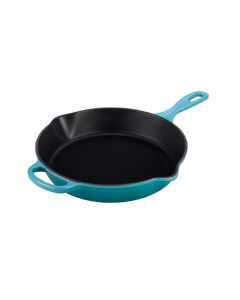 Skillet Redonda Funda 26cm Signature Azul Caribe Le Creuset 1