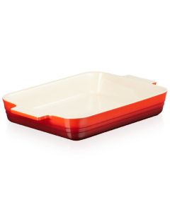 Travessa Retangular de 26cm Vermelho Le Creuset 1
